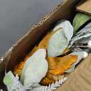 24in Pre-lit Front Door Fall Wreath, for Thanksgiving Home Decor