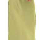 PRETTYGARDEN Women's 2025 Summer Satin Dress Elegant Sleeveless Mock Neck Cocktail Party Maxi Dresses S