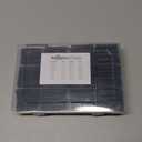 innhom 650pcs Heat Shrink Tubing Black Heat Shrink Tube Wire Shrink Wrap Shrinkage Ratio 2:1 Electrical Cable Wire Kit Set Long Lasting Insulation Protection