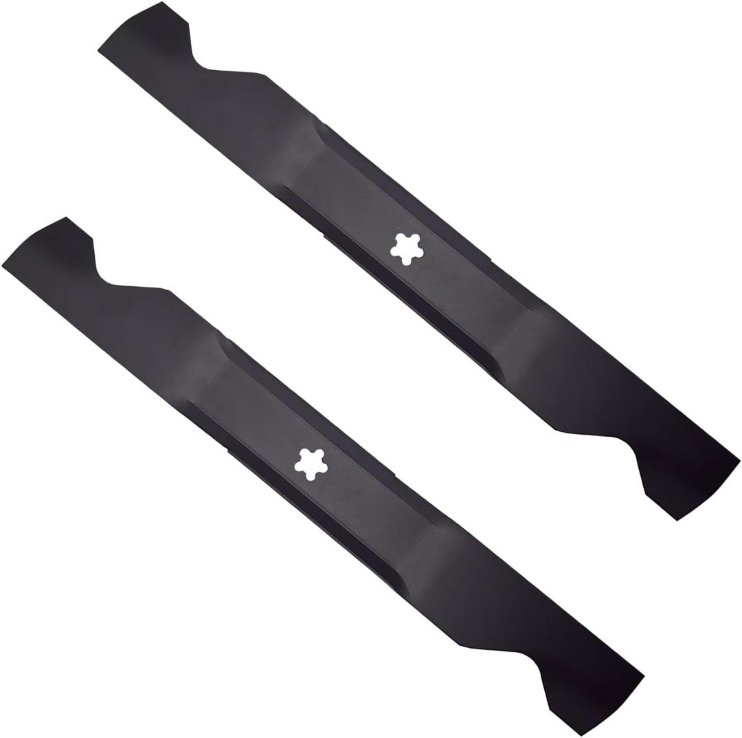 405380 Lawn Mower Mulching Blades Compatible with 46" Deck Craftsman,Husqvarna,Poulan Medium Lift Mulching Blade Replacement for 405380, 532405380, PP21011,561739,403107,561739B