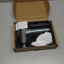 Massage Gun, Muscle Massage Gun for Athletes Handheld Electric Deep Tissue Back Massager, Percussion Massage Device for Pain Relief with 30 Speed Levels 9 Heads (Grey)