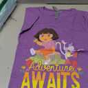 Nickelodeon Girls Dora The Explorer Adventure Awaits Girls Short Sleeve Tee Shirt Size 10_12 L