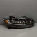 Huray Right Headlight for Honda Accord 2018 2019 2020 [OE:33100-TVA-A01] Front Head Lamp Replacement Passenger Side