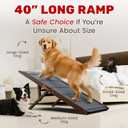 Foldable Dog Ramp for Couch - Portable Dog Ramps for Bed