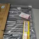 Cumbor 30-51.5 in Extra Wide Baby Gate for Stairs, Dog Gate, Cool Gray