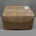 Furologee TV Stand for TVs up to 55 Inch, Entertainment Center with Open Storage Shelves, Media Console Table with Soundbar Shelf for Living Room, Bedroom, Black Oak