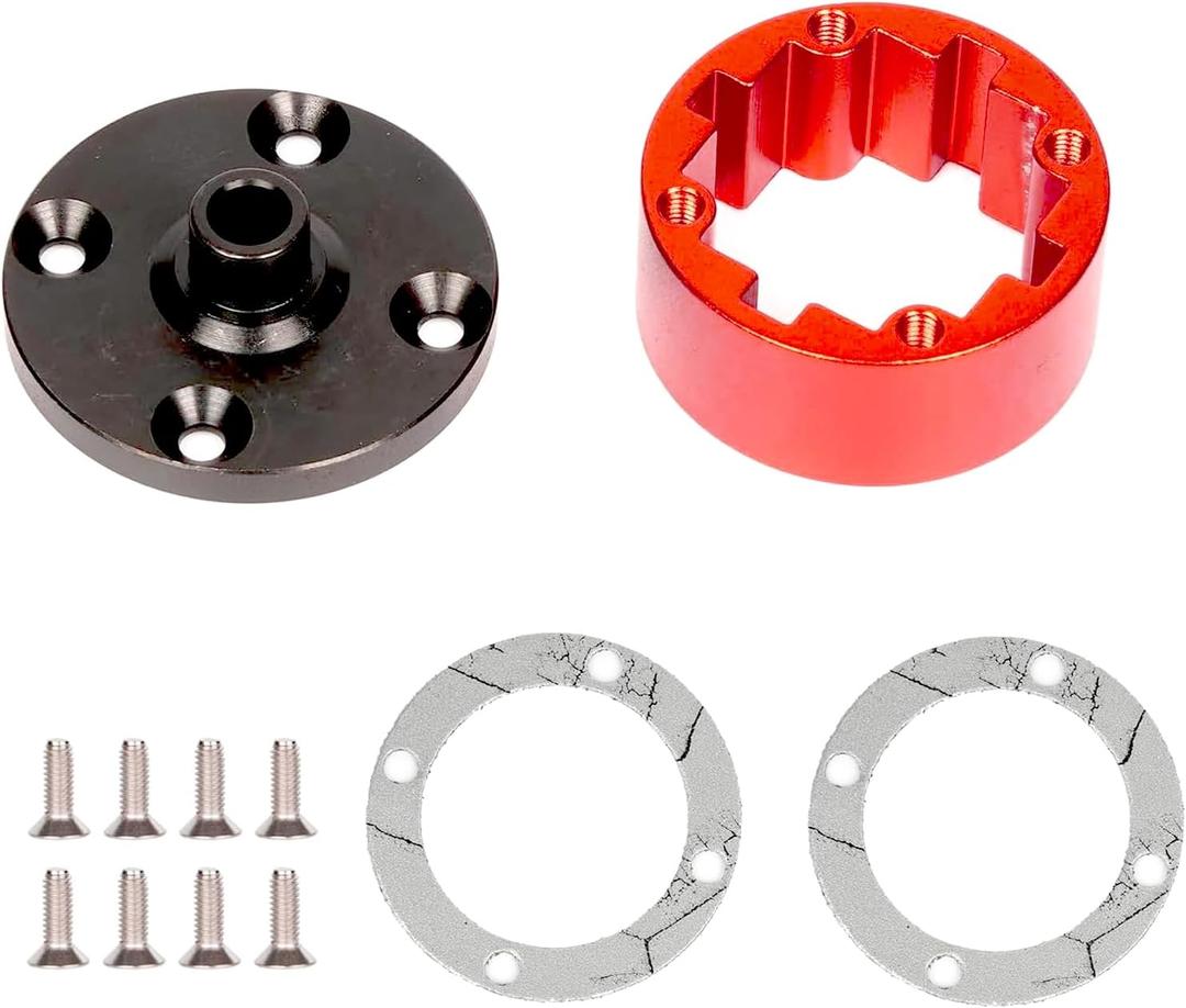 Aluminum Differential Case Cup&Heavy-Duty Hardened Steel Bottom for Arrma