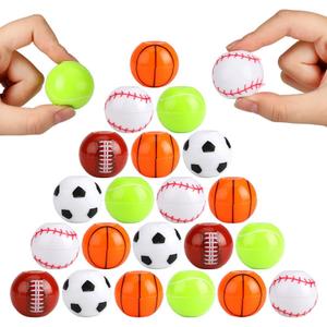 42 Pack Sport Party Favors, Mini Fidget Spinner Sport Ball Toys for Kids Fidget Toys Soccer Baseball for Kids 6-8 8-12 Goodie Bag Stuffers Christmas Birthday Gifts Treasure Box Classroom Prizes