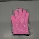 KITCHEN PERFECTION Silicone Smoker Oven Gloves -Extreme Heat Resistant BBQ Gloves-Handle Hot Food Right on Your Grill Fryer & Pit|Waterproof Grilling Cooking Baking Mitts|Superior Value Set+3 Bonuses (One Size Fits Most, Pink)