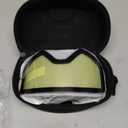 Snowalva Ski Goggles, Snowboard Goggles with 2 UV400 Anti-Fog Detachable Magnet Lenses for Men & Women Adult (Ver.2 Purple(vlt 16.54%) + Clear (Vlt 83.5%))