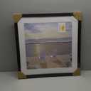 VNVNK 20x20 Frame Black, Perfect for 20x20 Inch Picture without Mat or 16x16 Inch Picture with Mat, Home Wall Decor Picture Frame-1 PCS