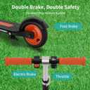 Electric Scooter for Kids Ages 6-14, 4 Height Adjustable