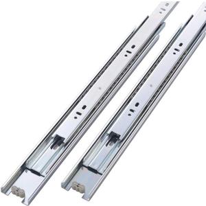 Friho 5 Pair of 16 Inch Hardware Ball Bearing Side Mount Drawer Slides, Full Extension