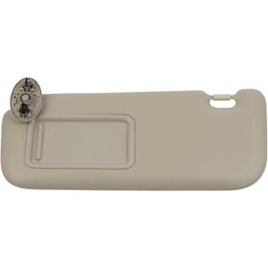 Dasbecan Left Driver Side Sun Visor Compatible with Toyota Corolla 2009 2010 2011 2012 2013 Sunvisor Leather