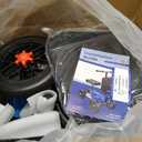 All Terrain Steerable Knee Scooter Crutch AlternativeDeluxe Medical Scooter Double Handbrake,for Adults Injured Ankle & Foot Recovery Scooter in Blue