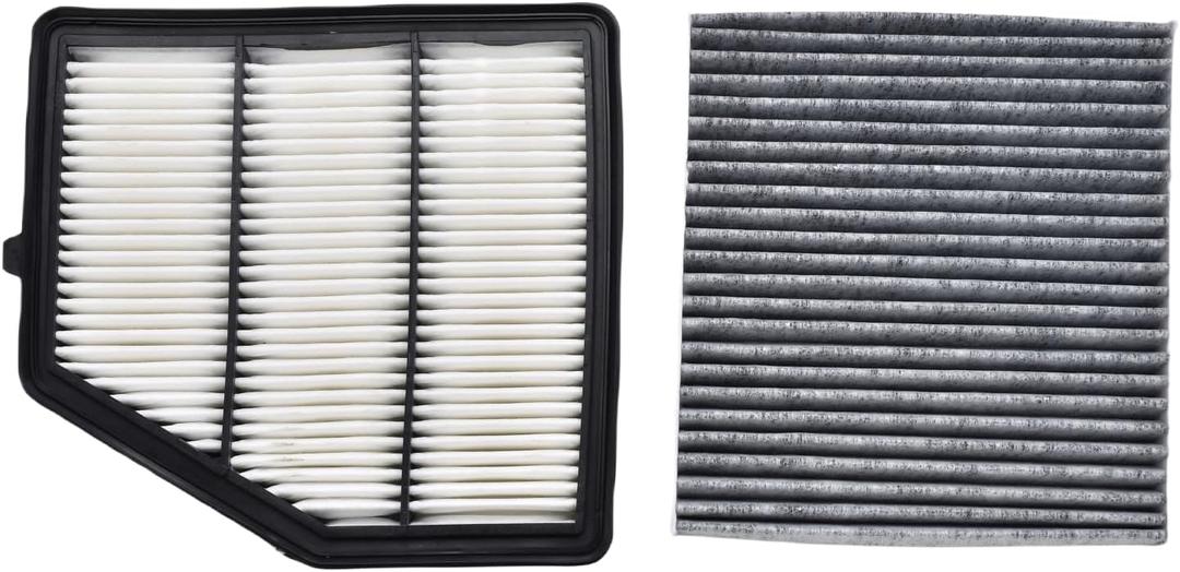 CA12551 CF12552 Engine and Cabin Air Filter Compatible with Nissan Altima 2019 2020 2021 2022