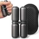 Handheld Fidget Hand Roller Toy, Metal Hand Fidget Spinner for Kids Adults, Fidget Toys Stress Relief, Hand Grip Strengthener, EDC Silence Toy Gift for Men Office Classroom Christmas Stocking Stuffer