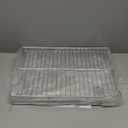 DINDON 1 Tier Pull Out Cabinet Organizer (14" W x 18" D) Heavy-Duty Metal Sliding Drawer Shelf, Slide Out Wire Basket for Kitchen Cabinets, Pantry, Bathroom, Chrome Finish