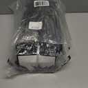 TKSBAG 100 Pack White and Black Gift Bags with Bow Handles, 6.4×3.1×5.1 In Small Thank You Bags Bulk for Birthday, Weddings, Party Favors, Back to School, Summer Party