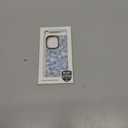 ChiCsFleur for iPhone 16 Case, TPU Phone case with Camera Protection for Women Girls Teens - Blue Silver Leaf Gift Design Chinoiserie Decor Colored Natural Artsy Sorority Aesthetic Unique (IndigoSophora)