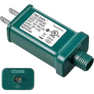 13W29V LED Power Supply,UL Certification LED Transformer Replacement Class 2 Power Supply,IP44 Low Voltage Transformer US Christmas Tree Plug Adapter for Led String Lights