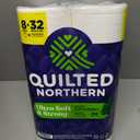 Georgia Pacific Quilted Northern Ultra Plush Toilet Paper and Mega Rolls  (Pack of 1, White)