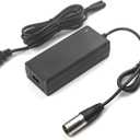 29.4V2A 3 pin XLR Charger Replacement for Lithium Battery Charging and Vacuum Cleaner Charging,Battery 12Ah Power Charger