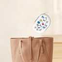 Bottle Brush Set -Baby Travel Essential-6 in 1 Bottle Cleaner Kit with Silicone Bottle Scrubber, Nipple Cleaner, Straw Brush, Drying Rack, Soap Dispenser, Storage Box - Home and Travel (White/Gray)
