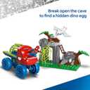 LEGO Marvel Spidey and His Amazing Friends Team Spidey Dino Crawler Rescue - Car and Adventure Preschool Building Toy for Kids, Boys and Girls, Ages 4+ - Gift Idea for Birthdays - 11199
