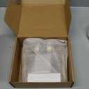 Amerdeco 3 Pack Privacy Knurled Champagne Bronze Door Handles Interior with Lock,Heavy Duty Door Lever for Bedroom or Bathroom,Reversible Keyless for Left Right Handed Doors