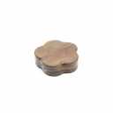 Wooden Platters and Trays for Food Dinner Plates 8 Inch Acacia Wood Serving Tray Wooden Serving Platters for Home Decor, Food, Vegetables, Fruit, Charcuterie, Appetizer Serving Tray, 3 Pack