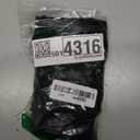 Women's Metallic Rave Booty Shorts Shiny High Waisted Bottoms for Dance Festival Size M Black