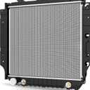 DWVO Radiator Complete Radiator Compatible with 1991-2006 Jeep Wrangler L6 4.0L 2003-2006 Wrangler L4 2.4L 1987-2002 Wrangler 2.5L L6 1987-1990 Wrangler 4.2L L6 CU2101