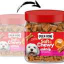 Milk-Bone Soft & Chewy Minis Dog Treats, Made with Real Chicken, 18 Ounce Canister (EXP 03/11/27)