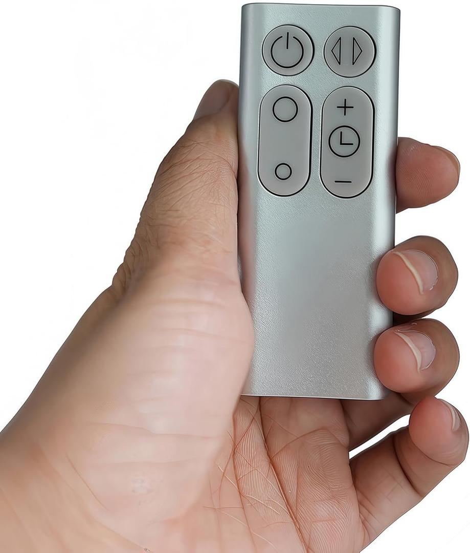 Replacement Remote Control Compatible for Dyson AM11 TP00 TP01 Pure Cool Tower Purifier Fan (Silver)