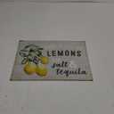 Funny Retro Vintage Tin Bar Sign Country Home Décor (Lemons) 10"x13"