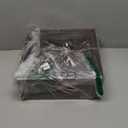 4 pieces wooden cake stands,antique brown cupcake stands for display,12 inches square wooden crates ,wood display risers for wedding,birthday party,Christmas,etc. (Antique Brown)