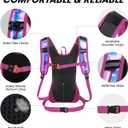 Nepest Hydration Pack Backpack for Women & Men, Lightweight Water Backpack with 2L Water Bladder for Hiking Cycling Running Biking
