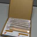 yusheng 8 Pack Soft Genuine Leather Drawer Pulls Handle,Wardrobe Cabinets Kitchen Closet Knobs Door Pulls Handles knobs with Screws,Home Decoration, Handmade (6.7" / 170mm, Flesh-Colored)