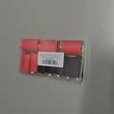 XHF 10PCS 1/0 AWG-5/16 Heavy Duty Battery Lugs with 3:1 Heat Shrink Tubing, Ring Terminals Battery Cable Ends Copper Eyelets Electrical Battery Connectors