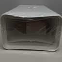 Obstnny 14L Slim Plastic Trash Can for Narrow Spaces at Home or Office, Kitchen, R