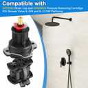 2 Pack GP876851 Mixer Cap and Pressure Balancing Unit Cartridge, Compatible with Kohler Shower Valves K-304 and K-11748 Platforms, Shower Cartridge Replacement Repair Kit, Include GP800820 and GP77759