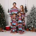 VNVNE Matching Christmas Onesie Pajamas for Women/Men/Couples/Family, Xmas Holiday Long Sleeve One-Piece Adults Pjs Sleepwear (Medium, Truck Dwarf)