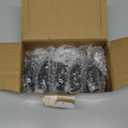 RidRed Office Chair Wheels - Replacement Rubber Wheels - Universal Fit 3 Inch Casters, Heavy-Duty Chair Casters, Noise Free, Fits 98% Chair, for All Floor (5) (Transparent)