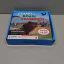 Safari Animals Figures Toys with Sound Books, 10PCS Realistic Jungle Animals Figures & Safari Animals Book with 10 Buttons, Zoo Animal Toys, Learning Toy for 3+ Year Old Boys, Girls, Kids