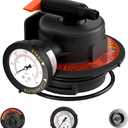 Replacement DEX2420MAR2 Manual Air Relief Valve Assembly with Pressure Gauge and O-Rings - Compatible with Hayward Pro Grid DE Filters, SwimClear Cartridge Filters