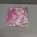 2 x Girls Hawaiian Costume Rose Red Slip Dress with Flower Print Kids Halloween Costumes Luau Party Outfit (5-6 Years/120)