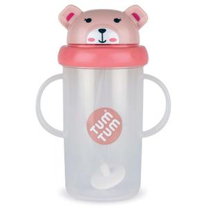 TUM TUM Tippy Up Free Flow Sippy Cup (No Valve), Sippy Cup for Toddlers, BPA Free (Betsy Bear 300ml)