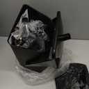 Stainless Steel Dog Pooper Scooper,40" Long Handle Swivel Bin, Rake and Spade,20 Waste Bags & Hook - Heavy Duty Portable Metal Poop Scooper for Large,Medium and Small Dogs