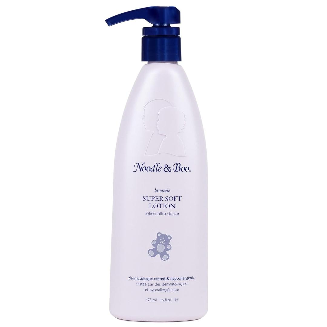 Noodle & Boo Lavender Super Soft Moisturizing Lotion for Daily Newborn and Baby Care